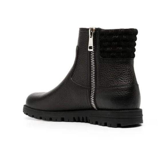Gucci GG Black Leather Ankle Boots Women's size 38 - Picture 2 of 12